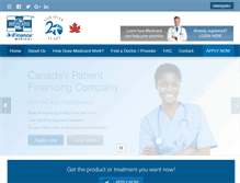 Tablet Screenshot of medicard.com